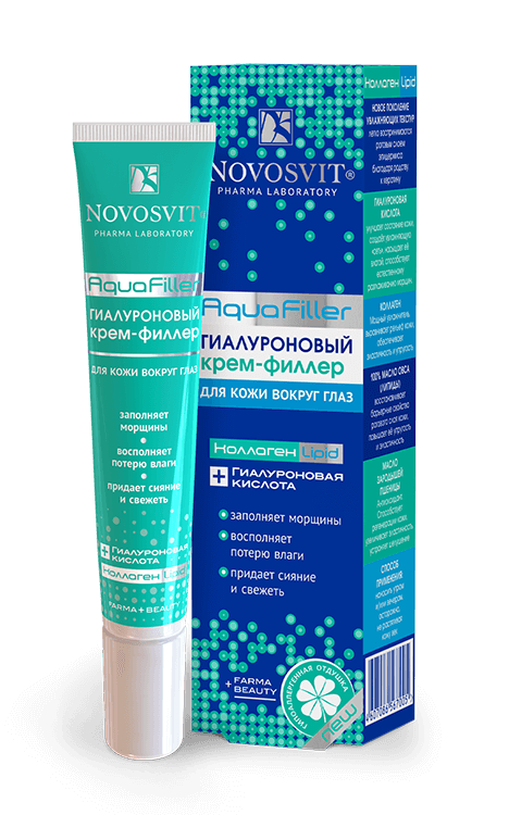 Гиалуроновый крем-филлер «AquaFiller» для кожи вокруг глаз